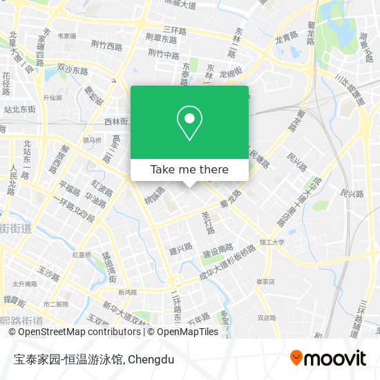 宝泰家园-恒温游泳馆 map