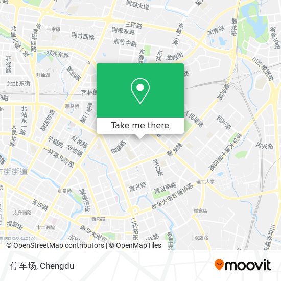 停车场 map