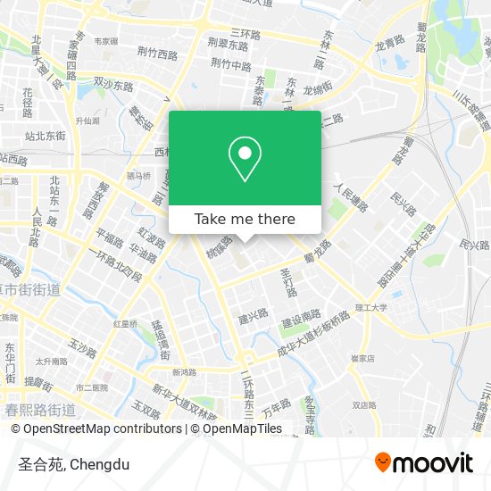 圣合苑 map