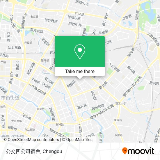 公交四公司宿舍 map
