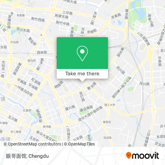 眼哥面馆 map