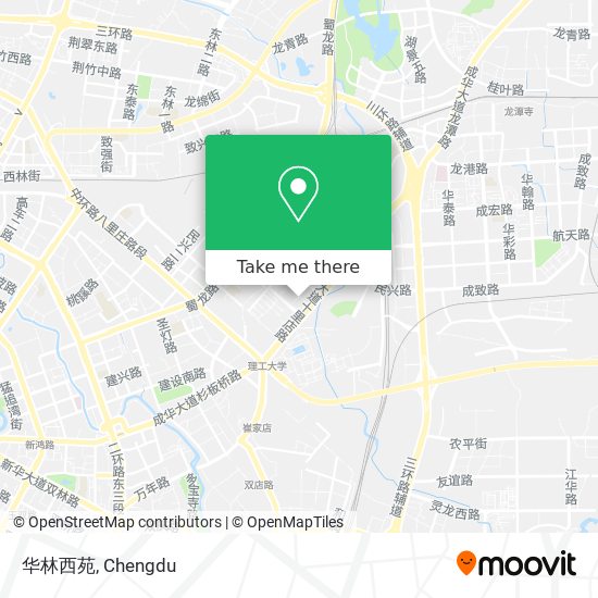 华林西苑 map