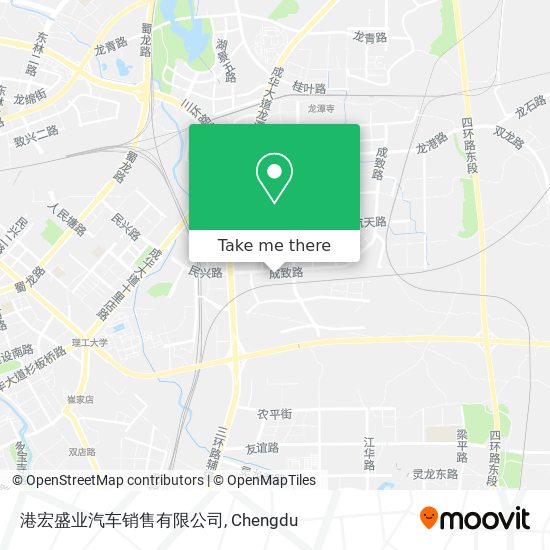 港宏盛业汽车销售有限公司 map