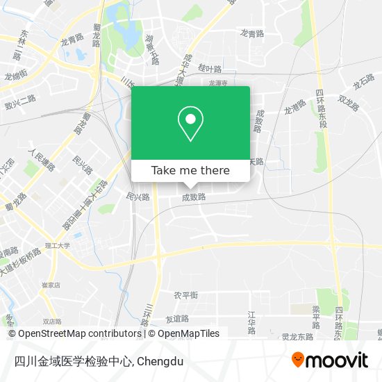 四川金域医学检验中心 map
