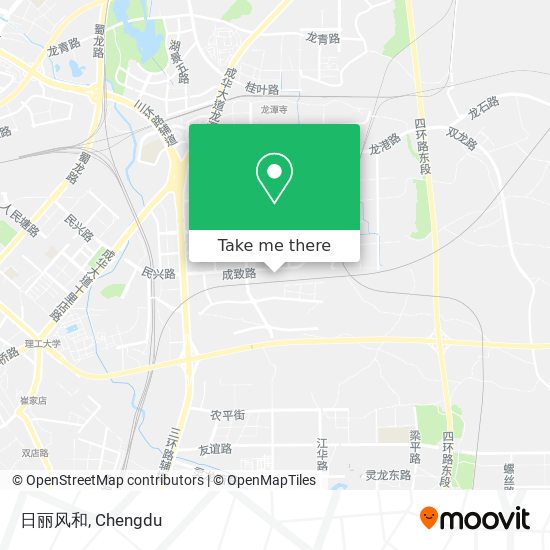 日丽风和 map