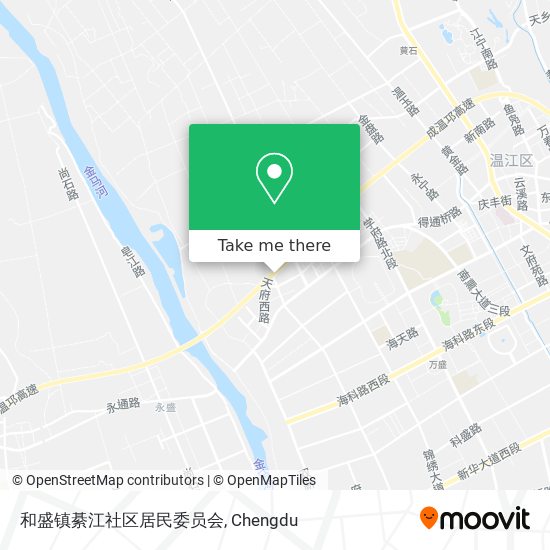 和盛镇綦江社区居民委员会 map