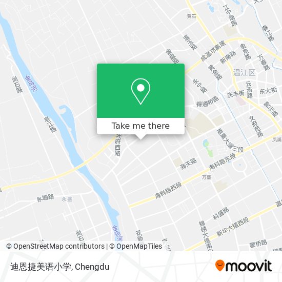 迪恩捷美语小学 map