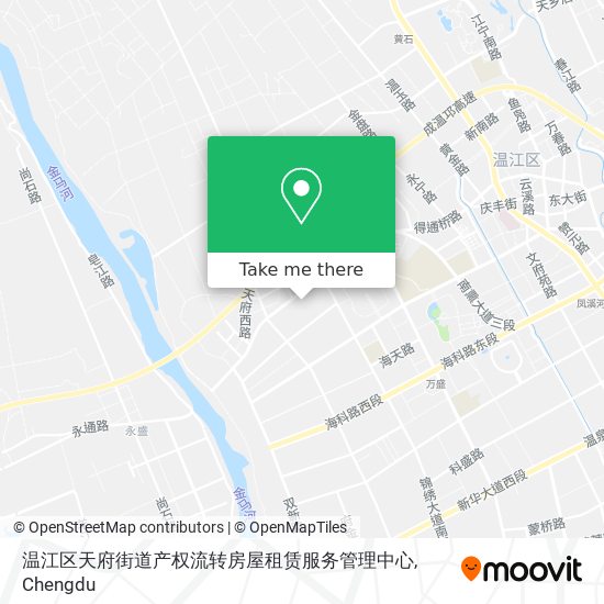温江区天府街道产权流转房屋租赁服务管理中心 map