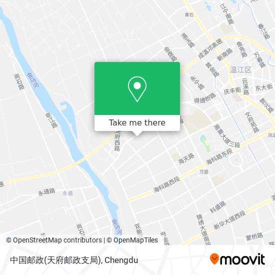 中国邮政(天府邮政支局) map