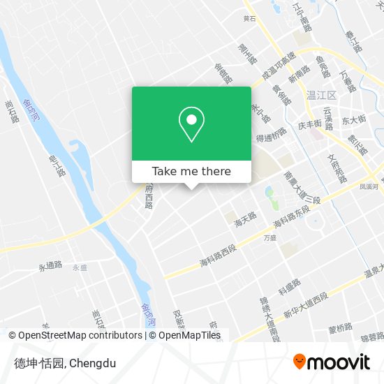 德坤·恬园 map