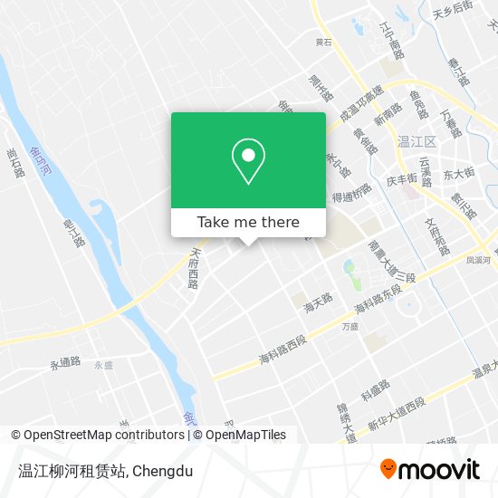 温江柳河租赁站 map