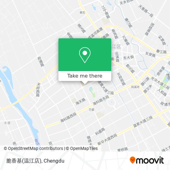 脆香基(温江店) map