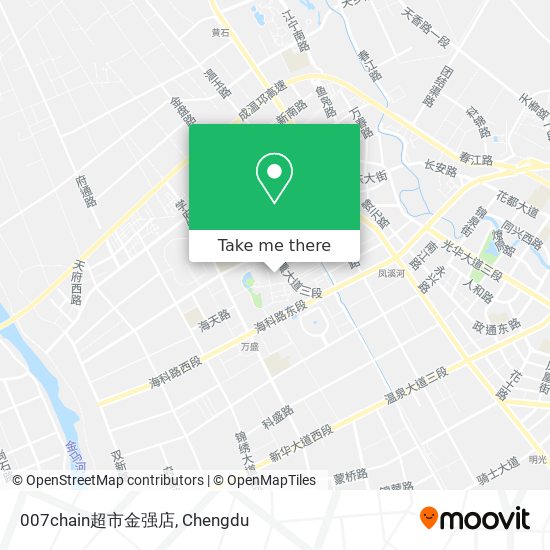 007chain超市金强店 map