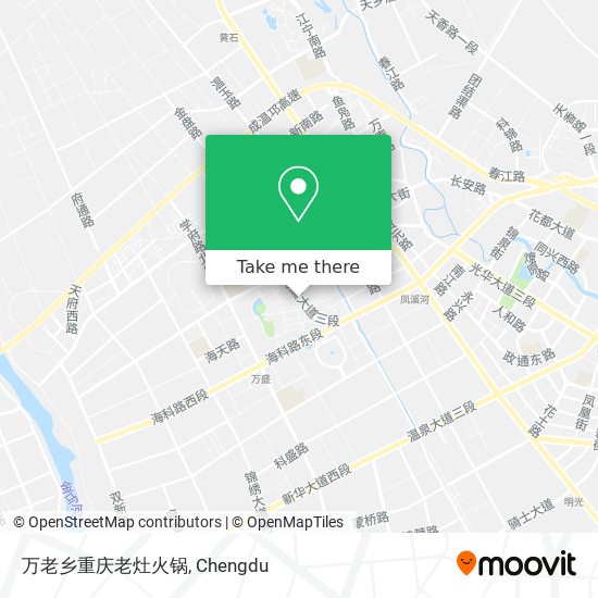 万老乡重庆老灶火锅 map