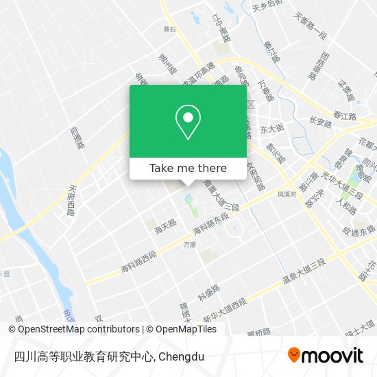 四川高等职业教育研究中心 map