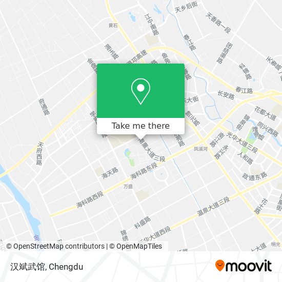 汉斌武馆 map