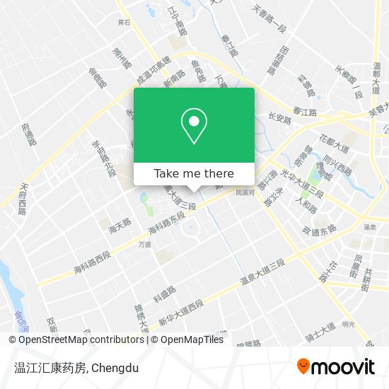 温江汇康药房 map