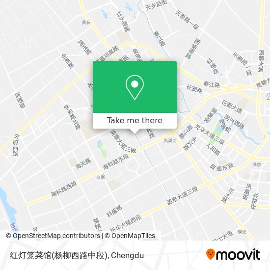 红灯笼菜馆(杨柳西路中段) map