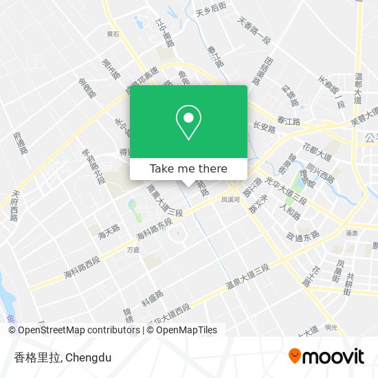 香格里拉 map
