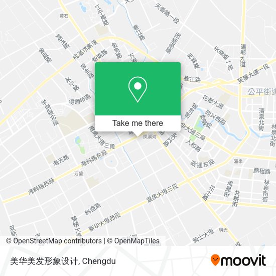 美华美发形象设计 map