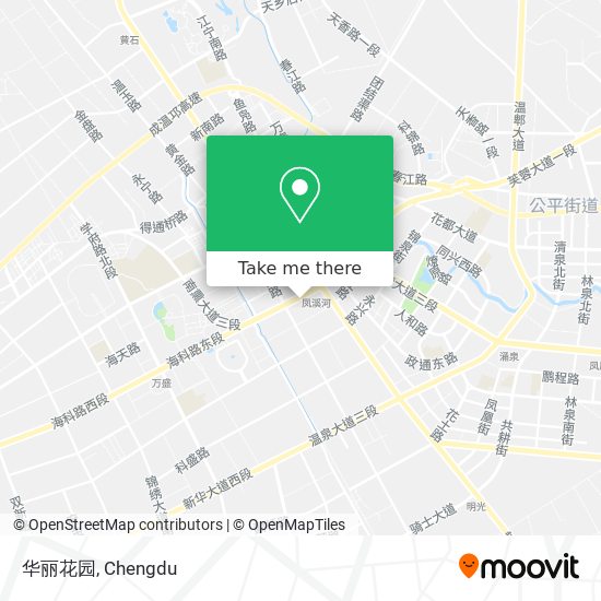 华丽花园 map
