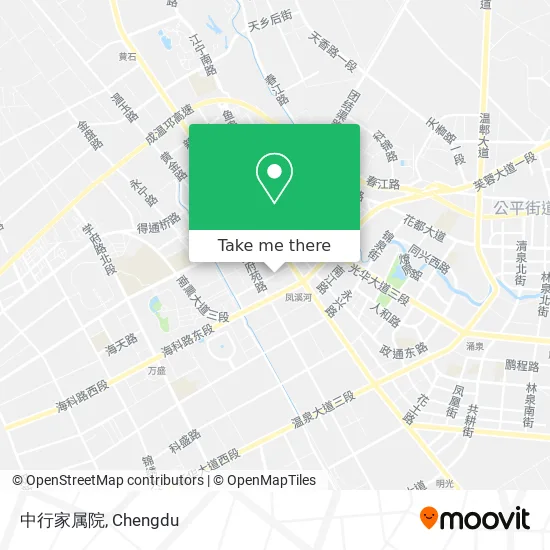 中行家属院 map