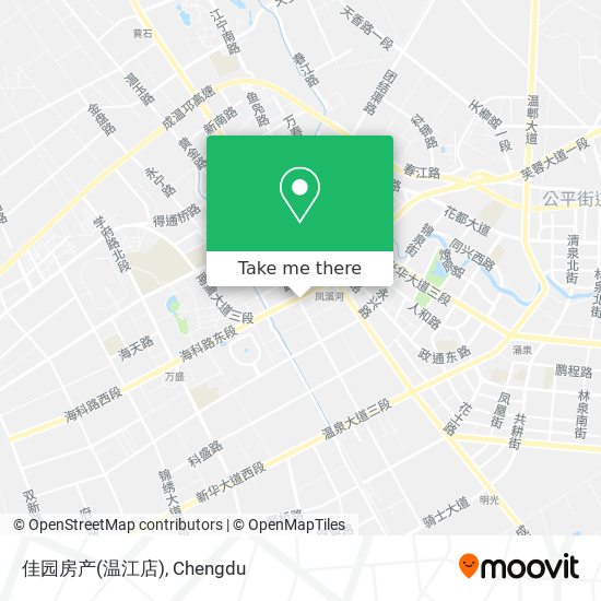 佳园房产(温江店) map