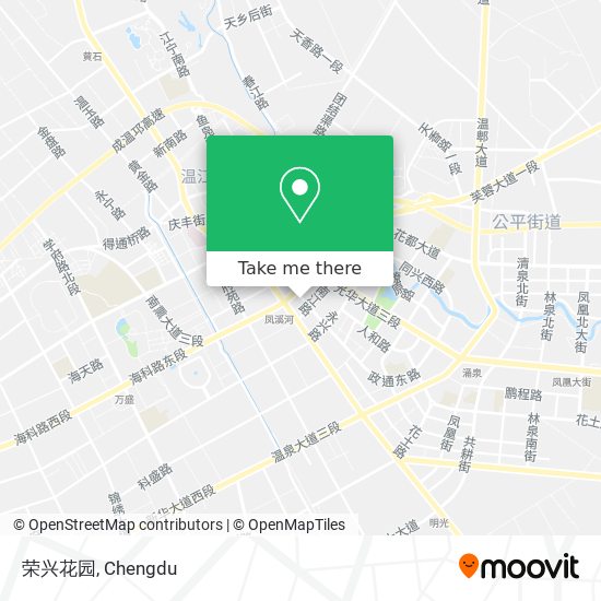荣兴花园 map