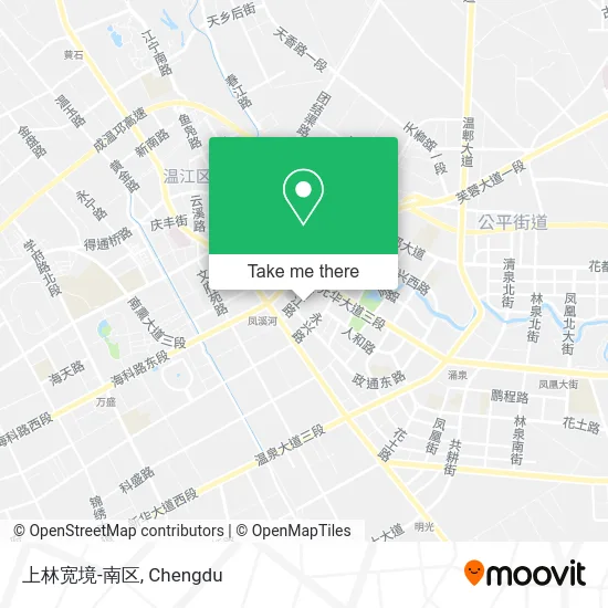 上林宽境-南区 map