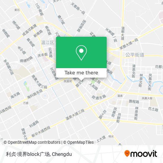 利贞·境界block广场 map