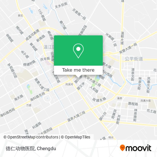 德仁动物医院 map