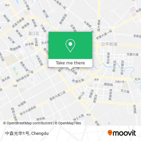 中森光华1号 map
