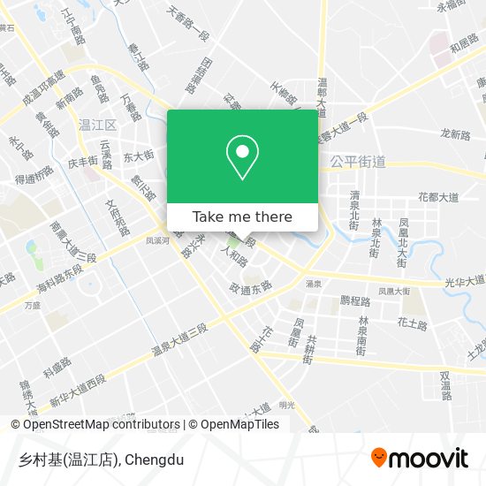 乡村基(温江店) map