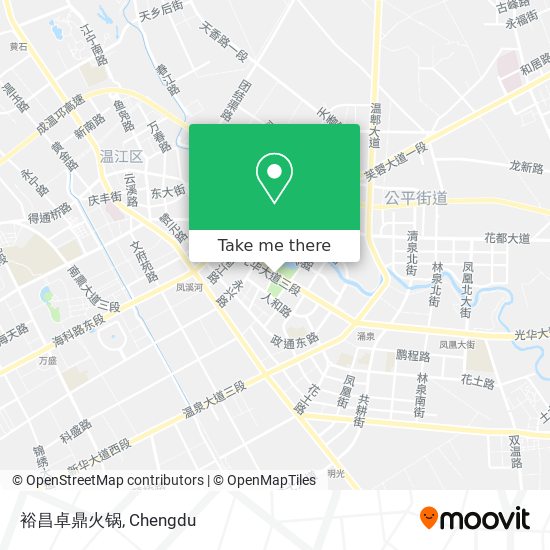 裕昌卓鼎火锅 map