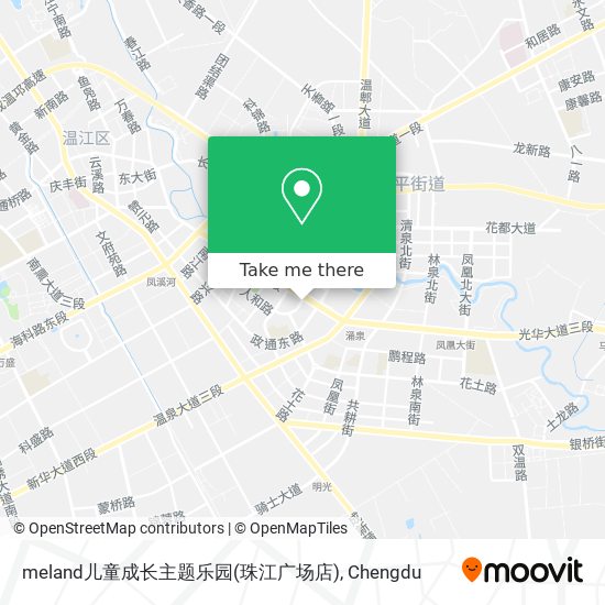 meland儿童成长主题乐园(珠江广场店) map
