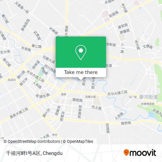 千禧河畔I号A区 map