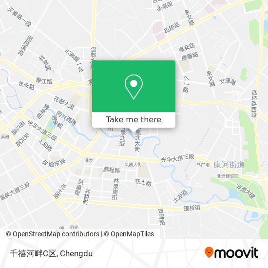 千禧河畔C区 map