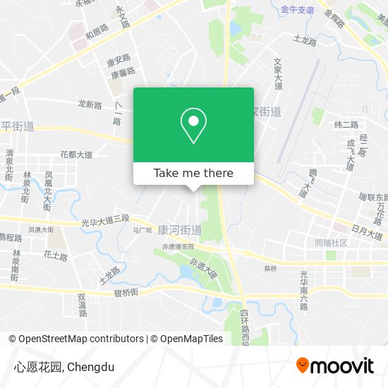 心愿花园 map