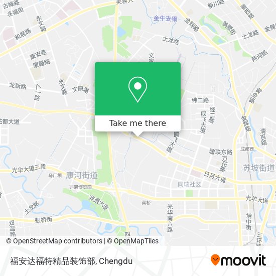 福安达福特精品装饰部 map