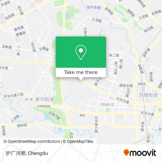 护厂河桥 map