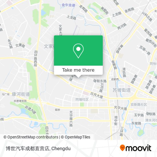 博世汽车成都直营店 map