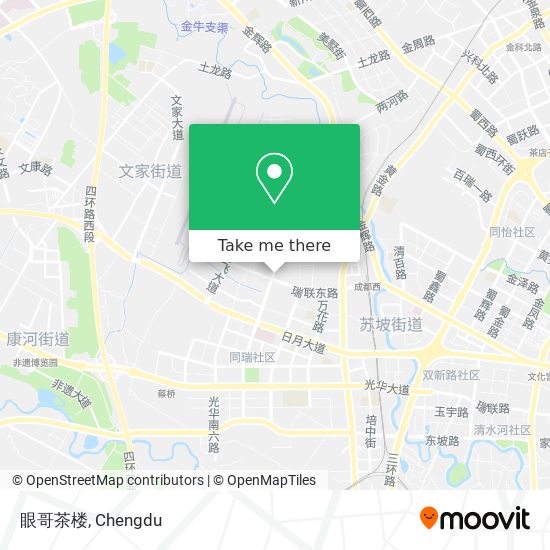 眼哥茶楼 map