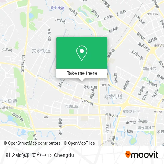 鞋之缘修鞋美容中心 map