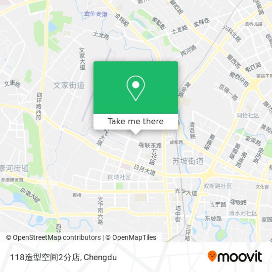 118造型空间2分店 map