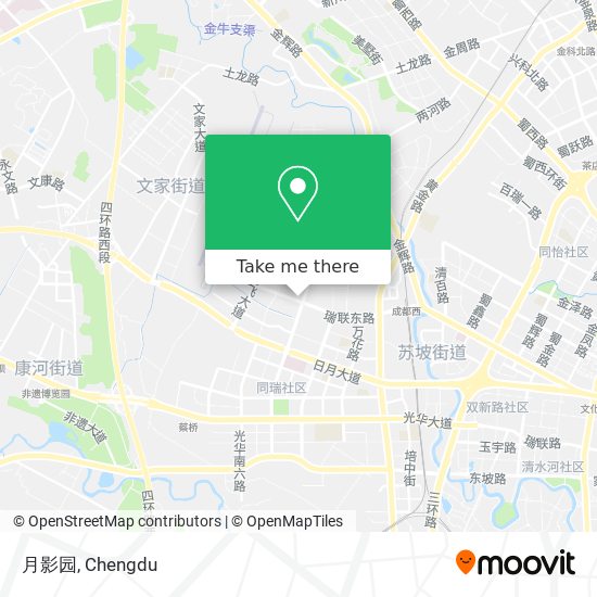 月影园 map