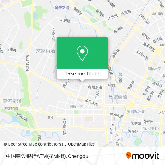 中国建设银行ATM(星灿街) map