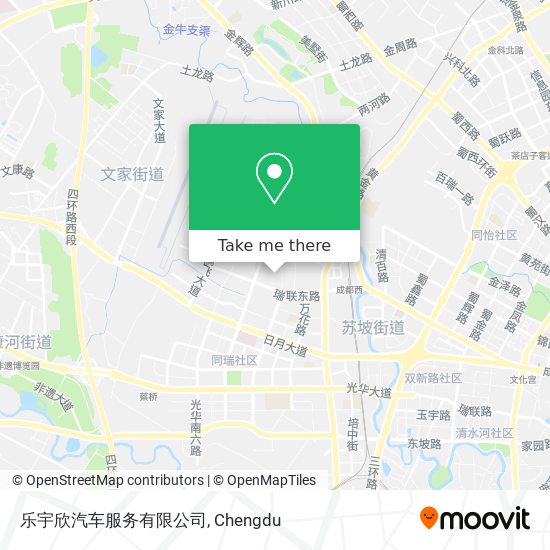 乐宇欣汽车服务有限公司 map