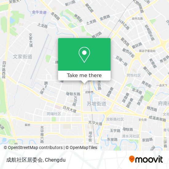 成航社区居委会 map
