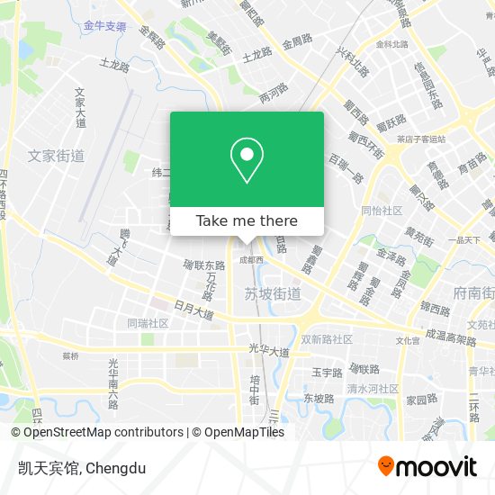 凯天宾馆 map