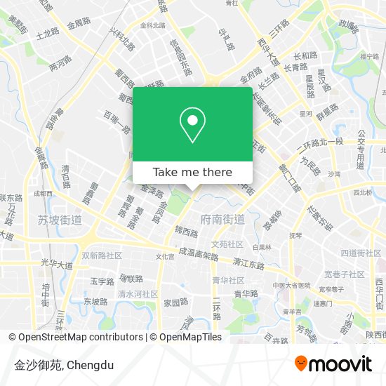 金沙御苑 map